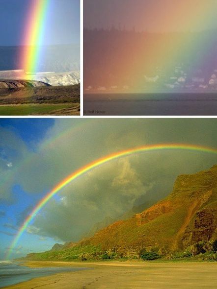 Десять самых очаровательных разноцветных радуг мира 1