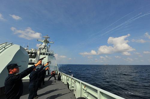 Китайский отряд ВМС по сопровождению судов отметил годовщину со дня начала конвоирования2