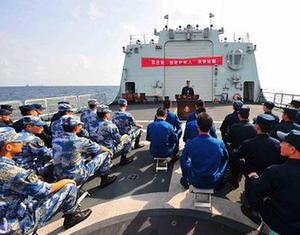 Китайский отряд ВМС по сопровождению судов отметил годовщину со дня начала конвоирования1