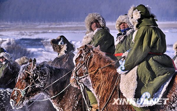 Очаровательные зимние пейзажи Внутренней Монголии КНР 5