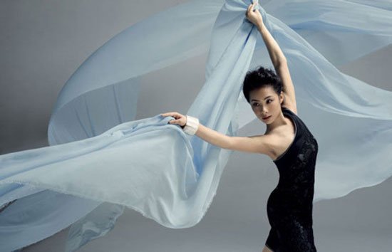 Новые фотографии красавицы-гимнастки Лю Сюань 