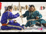 28 декабря в степи Сиучжумуцинь Автономного района Внутренняя Монголия КНР прошел торжественный «Снежный карнавал». В последние годы увеличивается масштаб зимнего туризма.
