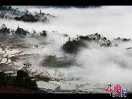 Террасовые поля уезда Юаньян – самые красивые террасовые поля в Китае