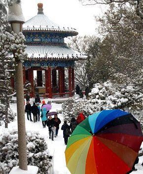Красивейшие снежные пейзажи Пекина за последние шестьдесят лет