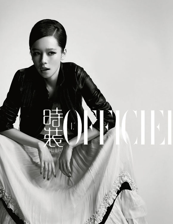 Новые снимки красавицы Сюй Жосуань в журнале «Мода» 2