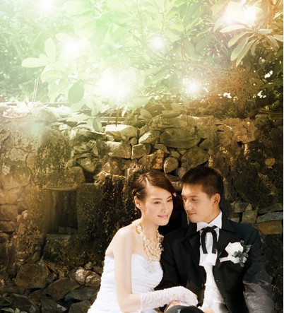 Красивые свадебные фотографии Лян Лоши 6