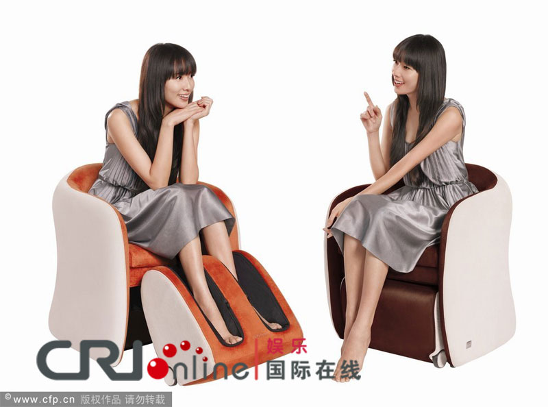 Тайваньская красавица Линь Чжилин приняла участие в рекламных съемках 