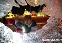 Китайский художник занял первое место в Международном конкурсе ледяных скульптур Берлина