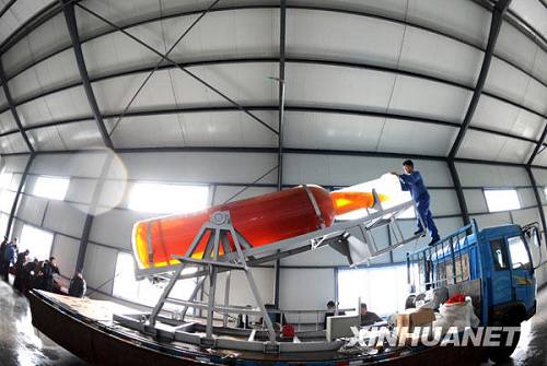 Гигантская бутылка вина появилась в провинции Ляонин