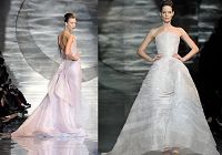Красивые свадебные платья от бренда «Armani»