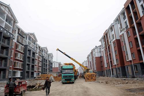 При поддержке провинции Шаньдун завершилось строительство крыш новых жилых домов в уезде Бэйчуань 