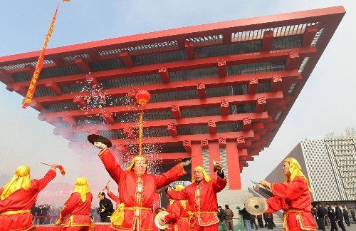 Завершилось строительство знакового сооружения ЭКСПО-2010 – национального павильона Китая 