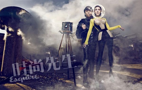 Тайваньские телеведущие Цай Канъюн и Сюй Сиди попали в модный журнал