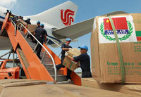 Третья партия грузов гуманитарной помощи Китая доставлена на Гаити