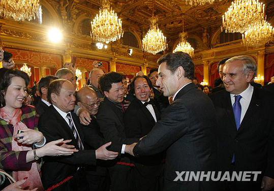 В резиденции президента Франции состоялся прием по случаю китайского праздника Весны
