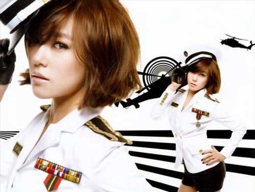 Корейские женщины-солдаты