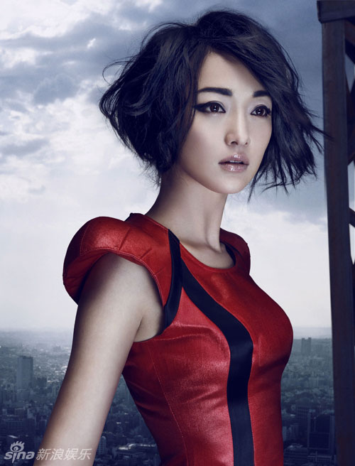 Модные фотографии китайской актрисы Чжоу Сюнь