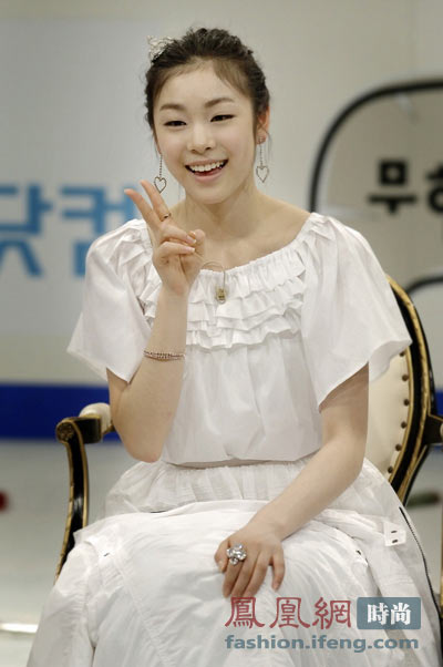 Красивые мгновения «южнокорейской королевы льда» - Ю На Ким3
