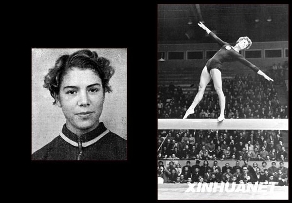 гимнастка бывшего СССР Лариса Латынина