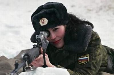 Женщины-солдаты России