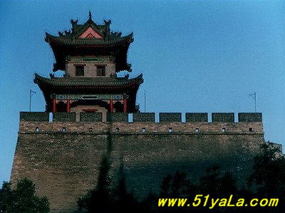 Древние стены города Сиань