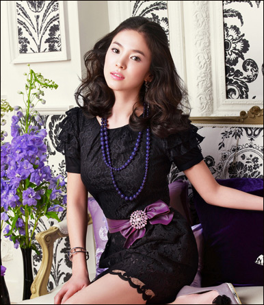 Весенняя одежда корейской актрисы Сон Хе Гё (Song Hye-Kyo) 1