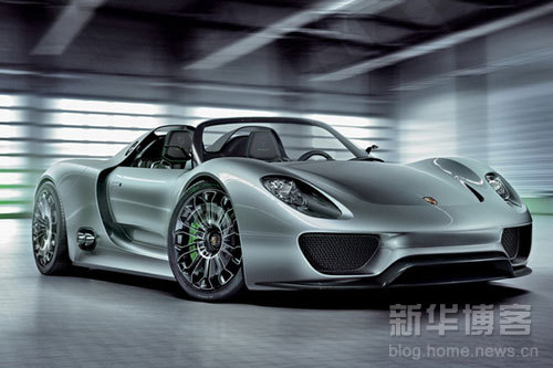 Потрясающий концепт-кар «Porsche 918 Spyder», дебютировавший на Женевском автосалоне 