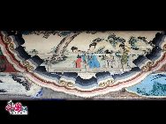 Содержание картин включает в себя пейзажи, композиции из цветов и птиц, героев легенд, исторические сюжеты. На картинах изображены герои китайских классических литературных произведений. Данная галерея пользуется большой популярностью среди китайских и иностранных туристов.