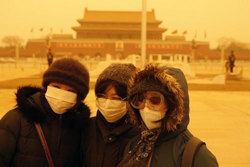 На Северный Китай обрушилась самая серьезная песчано-пыльная буря с начала весны