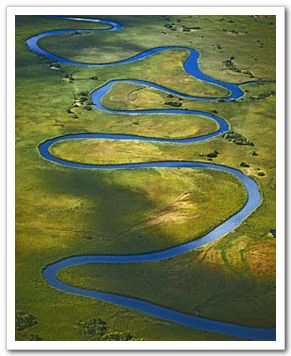 Великолепные снимки дельты реки Окаванго в Африке