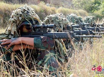 Захватывающие моменты подготовки китайских снайперов