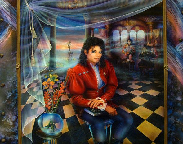 Портрет Майкла Джексона будет продан с аукциона 