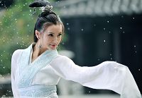 Красавица Чэнь Хао – исполнительница роли Дяочань в телесериале «Троецарствие»