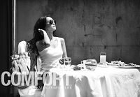 Черно-белые фотографии актрисы Чжоу Сюнь