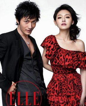 Звезды Хуан Сяомин и Сюй Сиюань попали на обложку майского выпуска журнала ?ELLE?