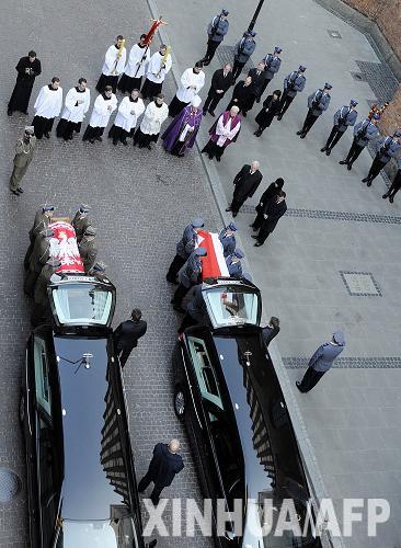 В Польше прошли государственные похороны президента Л. Качиньского
