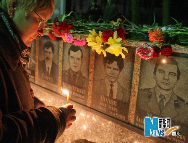 Украина вспоминает Чернобыльскую трагедию