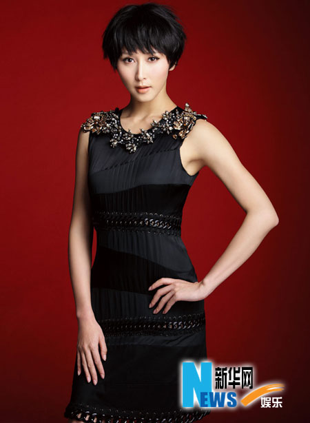 Изящная китайская актриса Ху Цзин 