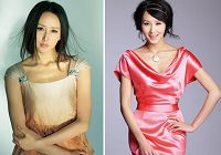 Изящная китайская актриса Ху Цзин
