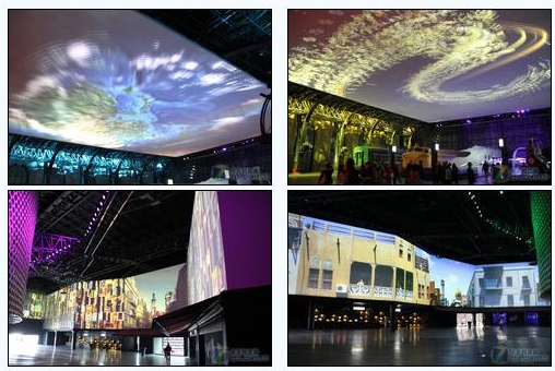 Удивительно: экран-небосвод площадью 1000 кв. метров в павильоне на ЭКСПО-2010 в Шанхае 2