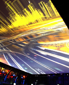 Удивительно: экран-небосвод площадью 1000 кв. метров в павильоне на ЭКСПО-2010 в Шанхае 1