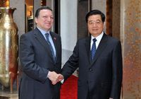 Ху Цзиньтао встретился с председателем Комиссии ЕС Жозе Мануэлом Баррозу