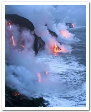 Государственный парк вулканов в штате Гавайи США