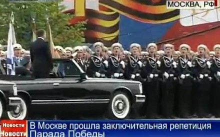 В Москве прошла заключительная репетиция Парада Победы 