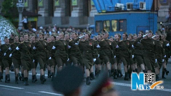 Проведена последняя репетиция военного парада в Украине