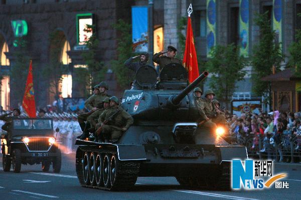 Проведена последняя репетиция военного парада в Украине