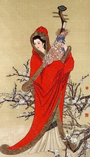 Десятка красавиц, популярных среди мастеров китайской национальной живописи 