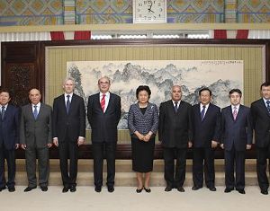 Лю Яньдун встретилась с иностранными участниками 1-й встречи министров науки и техники государств-членов ШОС