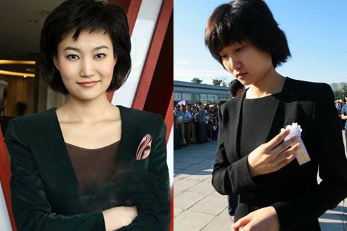 Десятка самых популярных телеведущих Центрального телевидения Китая до и после макияжа
