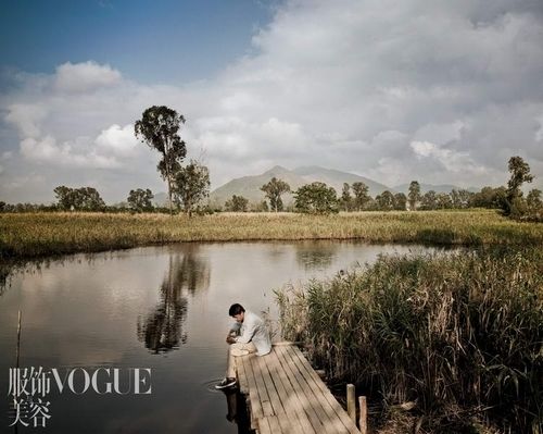 Дуань Ихун на обложке известного модного журнала «Vogue»